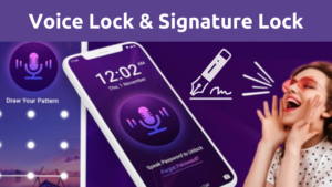 Voice & Signature Screen Lock