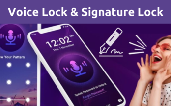 Voice & Signature Screen Lock